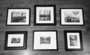 black and white photo collection